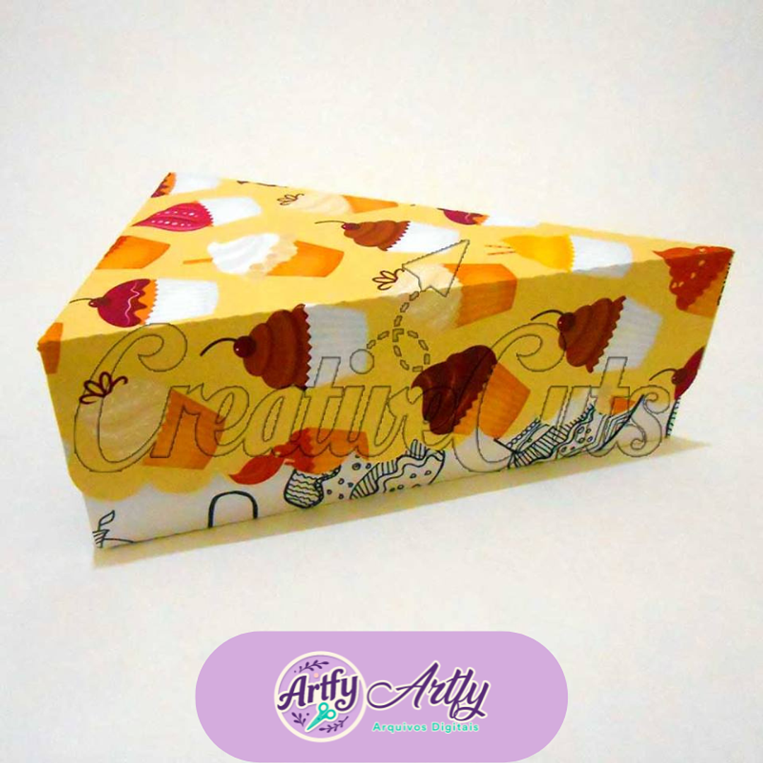 Caixa para Fatia de Bolo 1