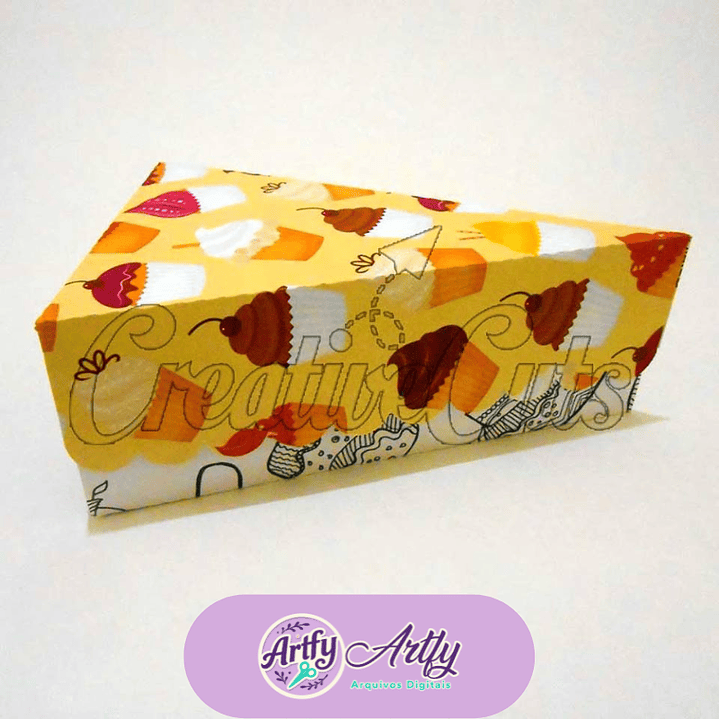 Caixa para Fatia de Bolo 1