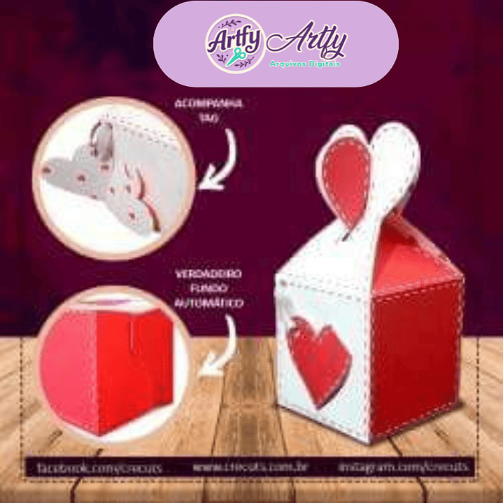 Caixa Tag Coração 1