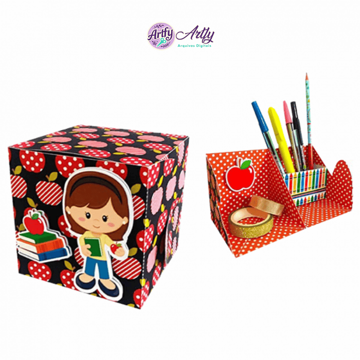 Cubo Porta Lápis 1