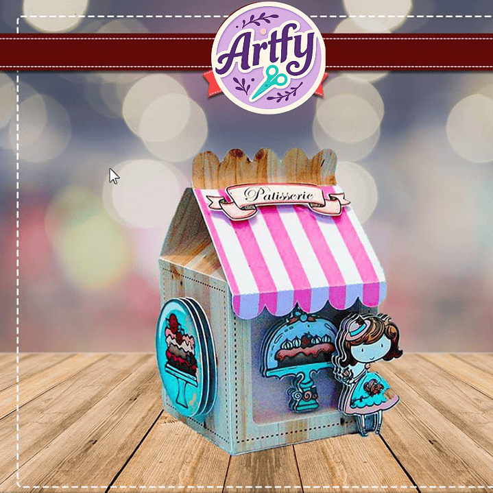 Caixa Milk com janela 1