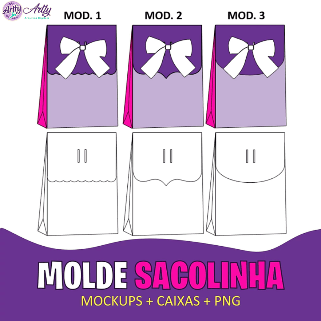 Molde Sacolinha 1