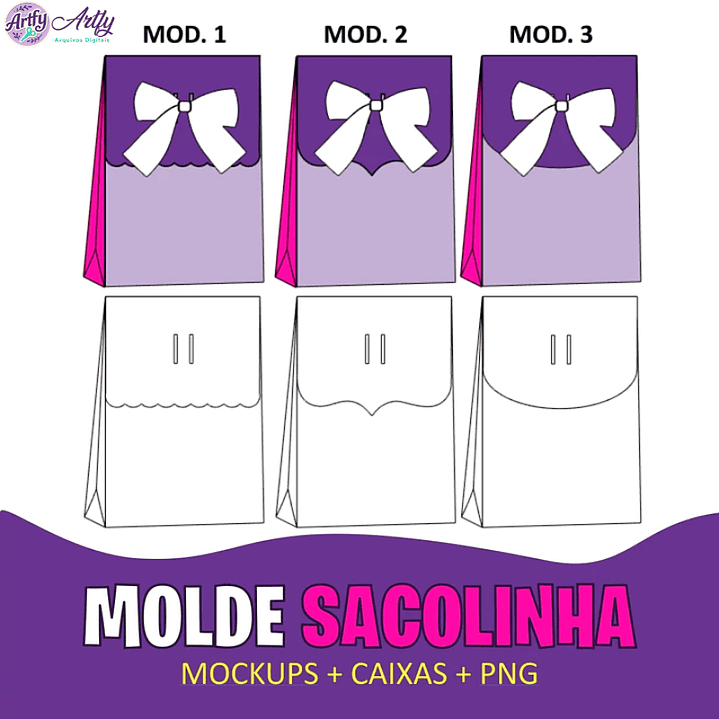 Molde Sacolinha 1