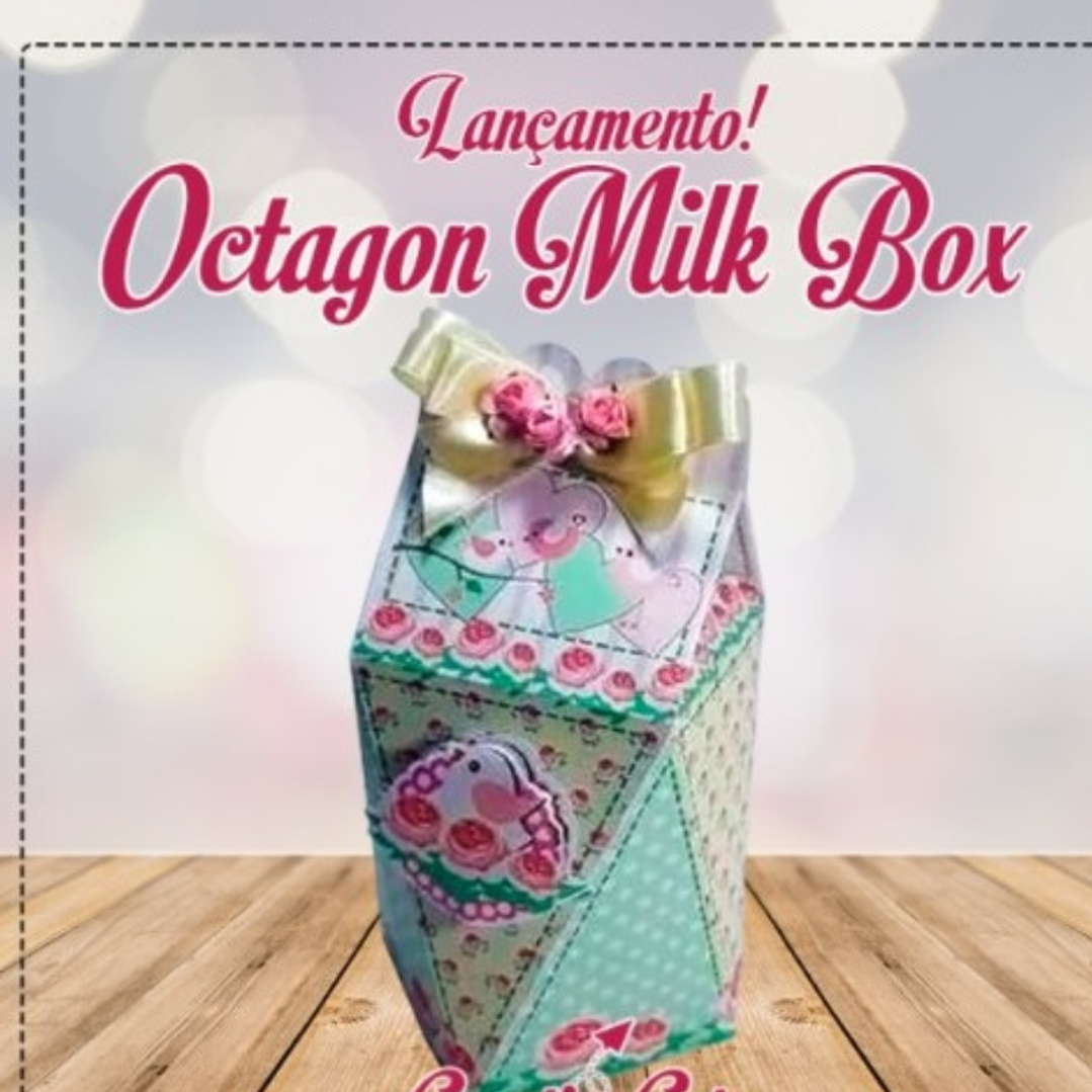 Caixa Octógono Milk 1