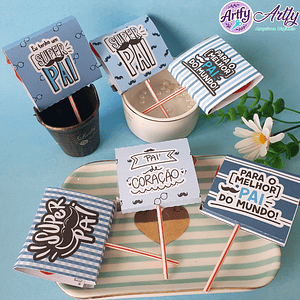 Pirulitos dia dos pais