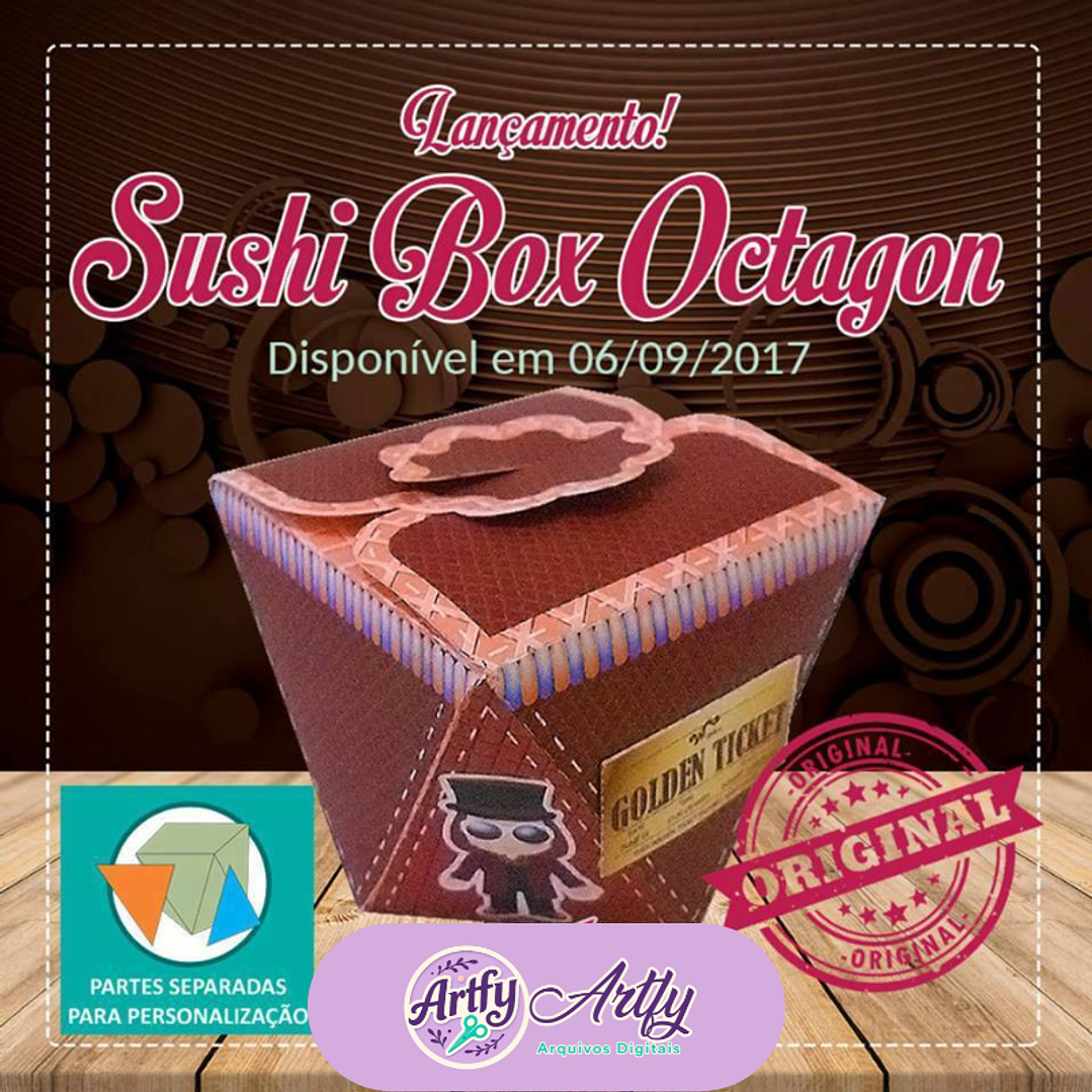 Sushi Box Octagon 1