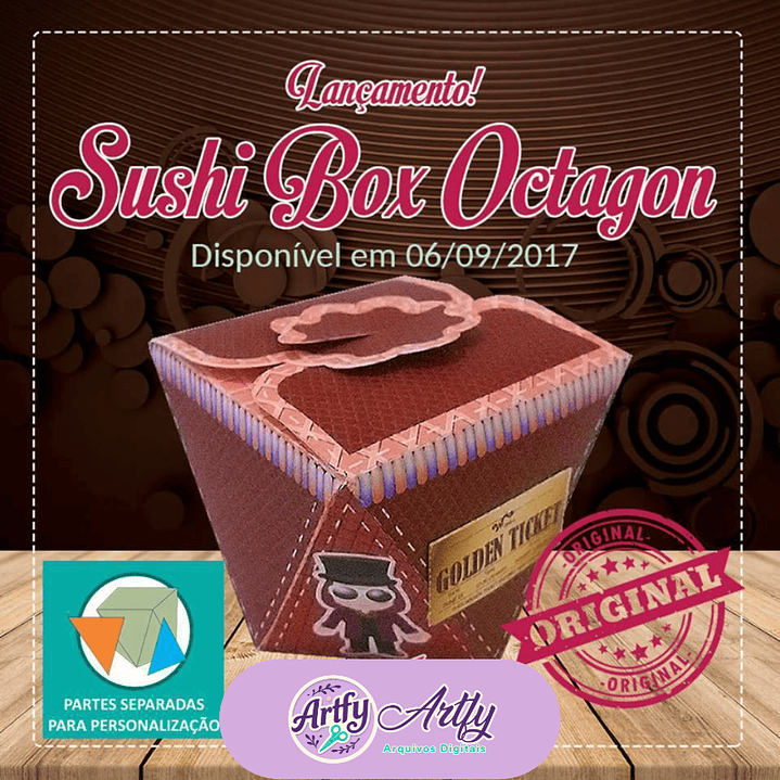 Sushi Box Octagon 1