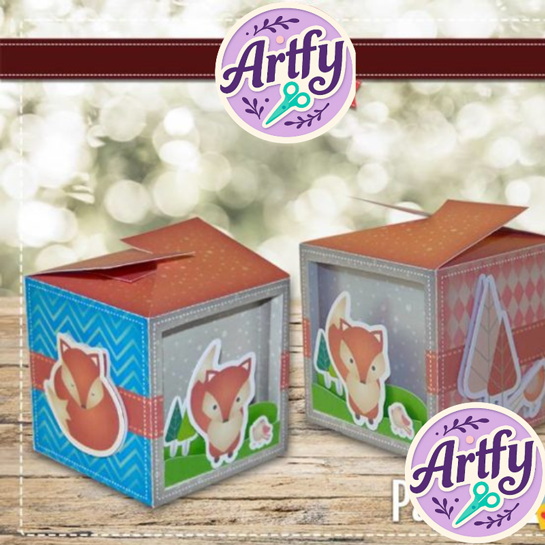 Caixa para 1 Cupcake 1