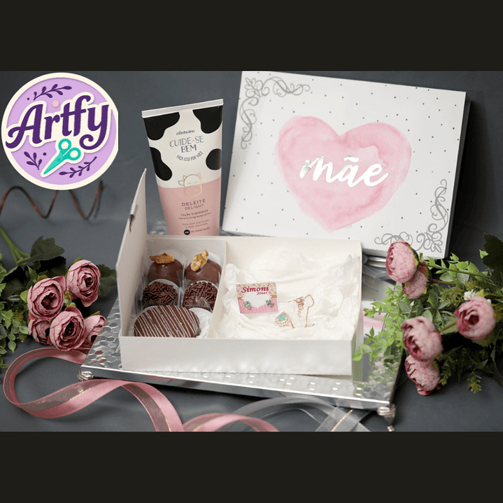 Caixa para 8 ou 20 Doces 1