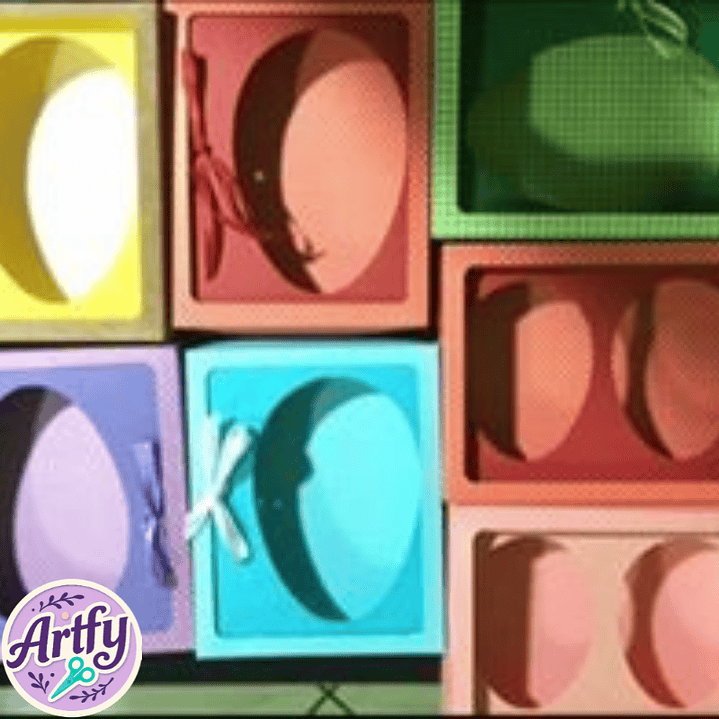 Caixas de ovo Modelo alto 1