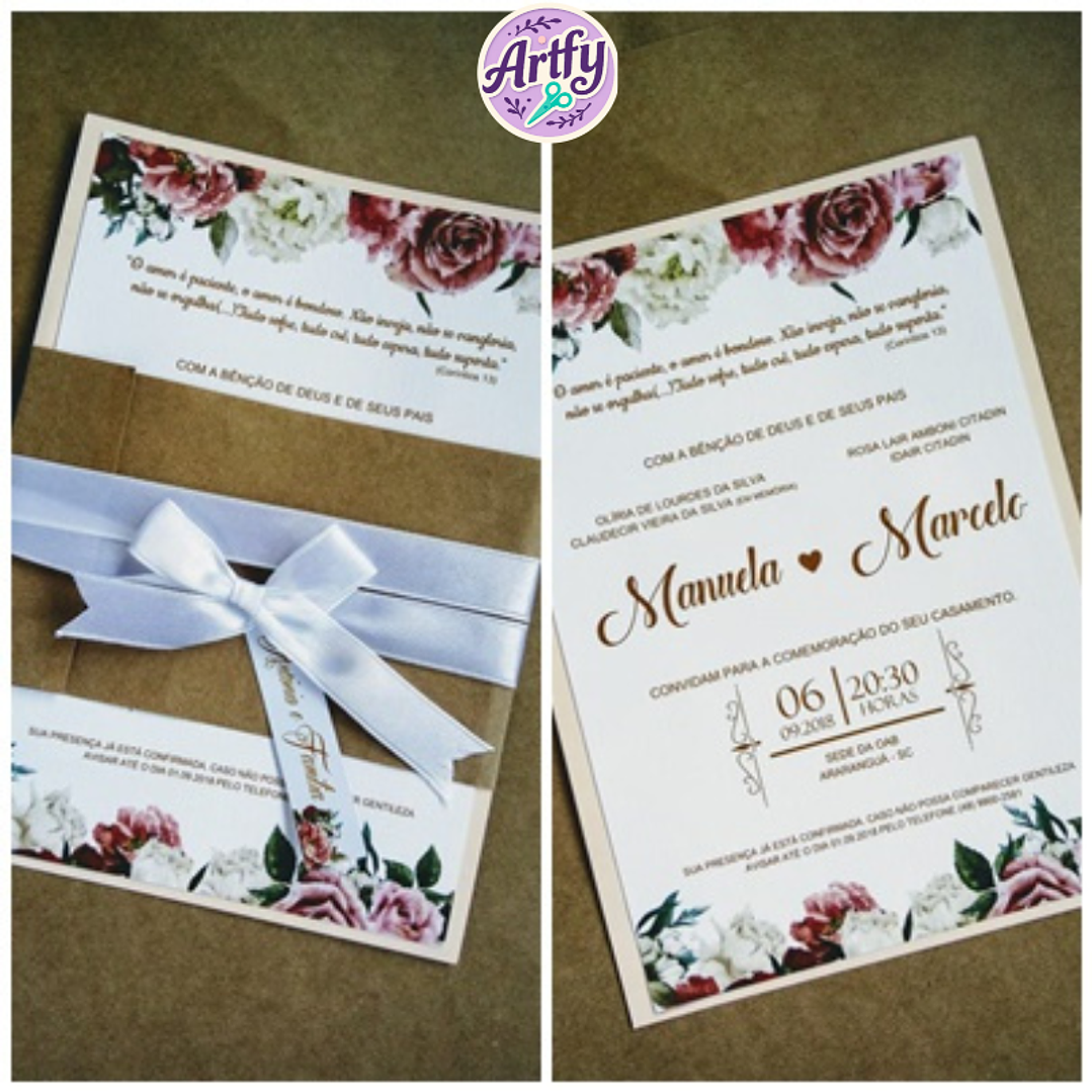 Convite Casamento 3 1