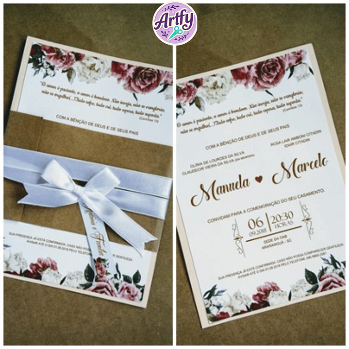 Convite Casamento 3 1