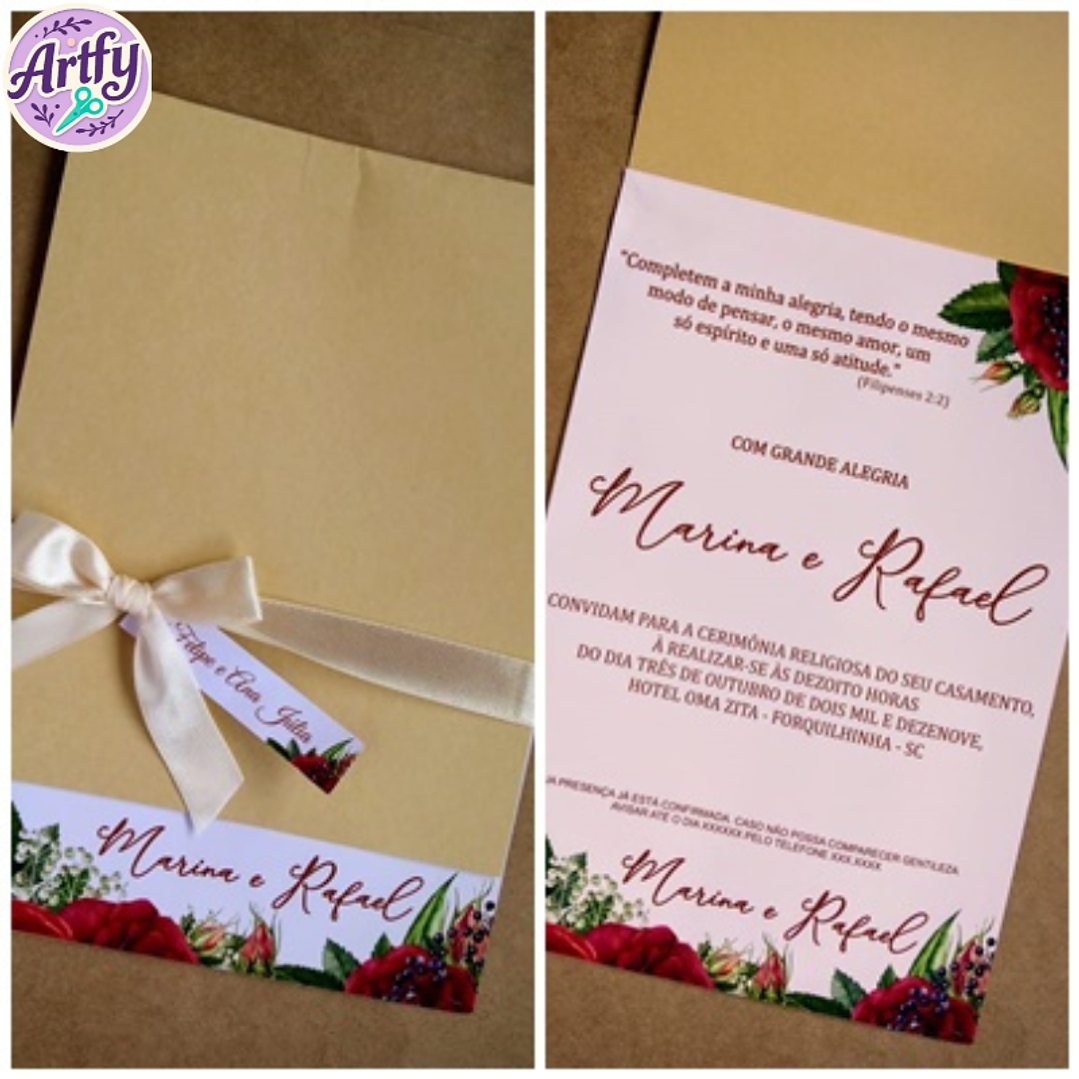 Convite Casamento 4 1