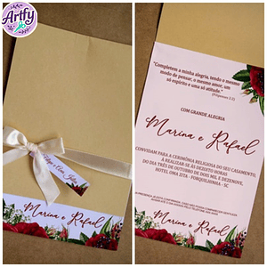 Convite Casamento 4