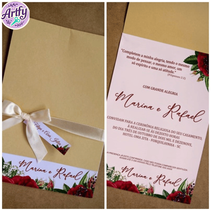 Convite Casamento 4 1