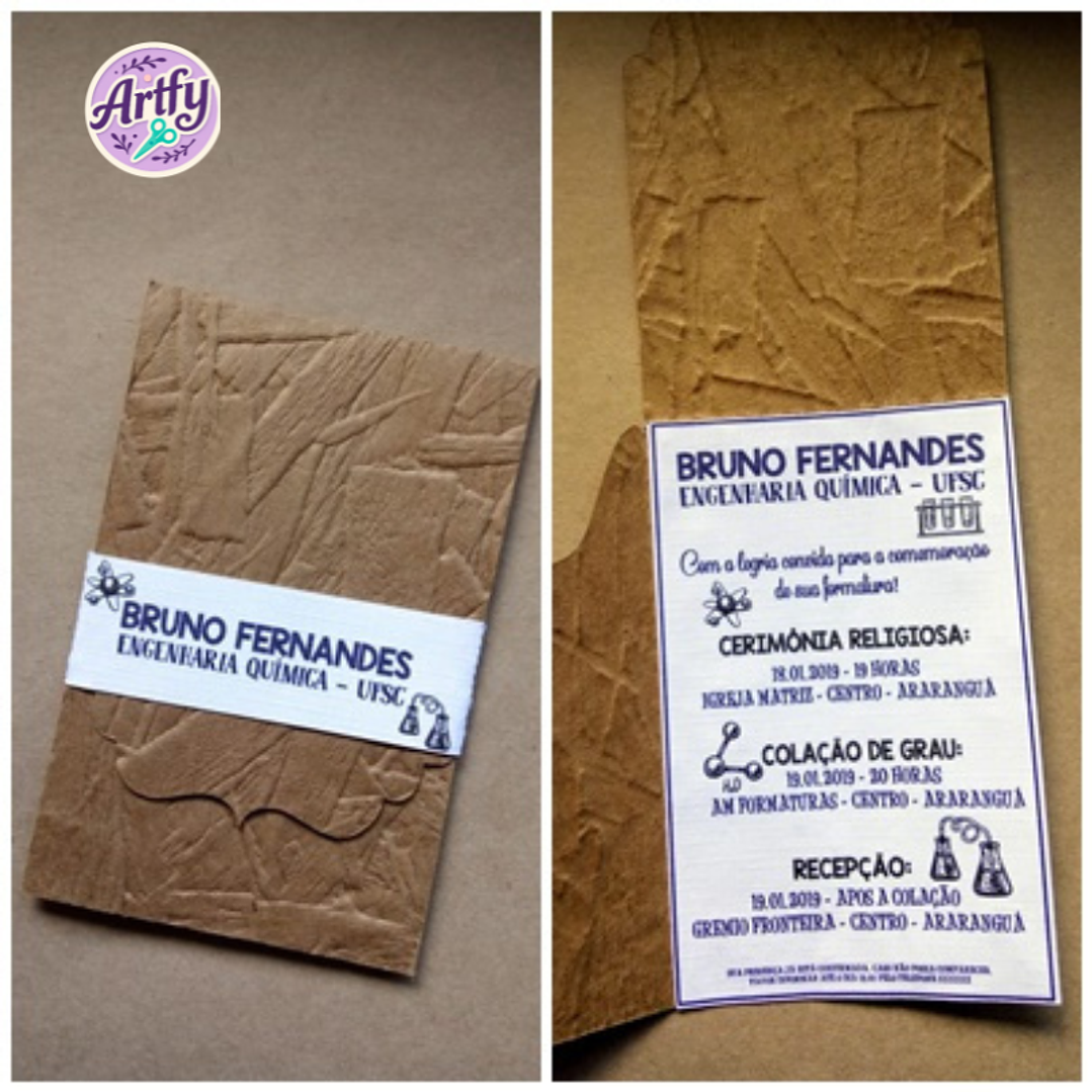 Convite Formatura - medicina 1