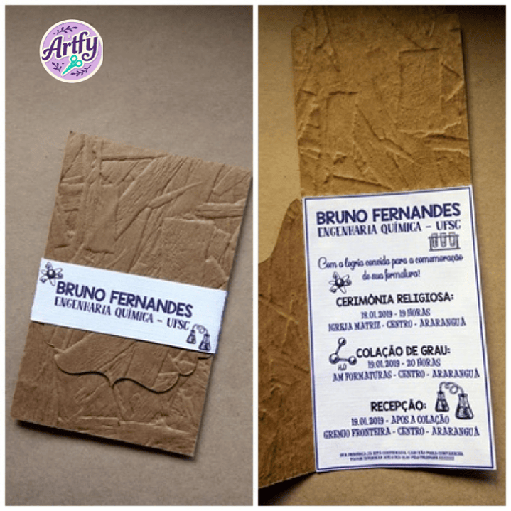 Convite Formatura - medicina 1