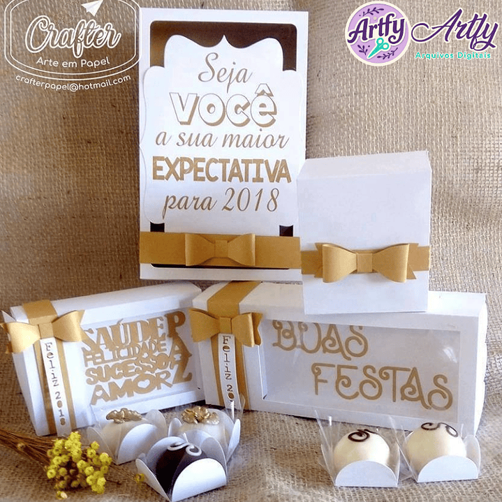 Kit Arquivos de corte - Fim de ano 1