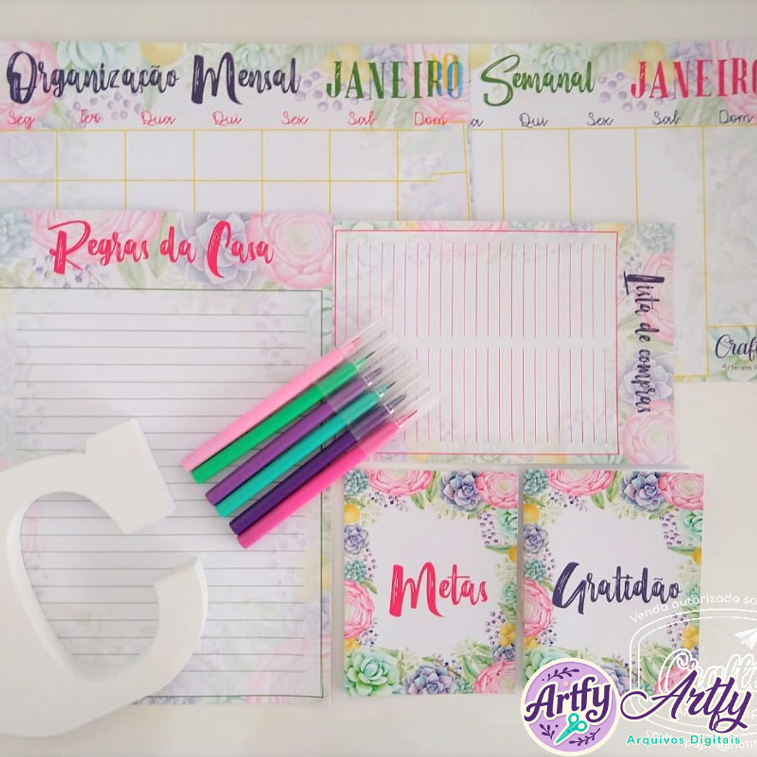 Kit Suculentas Coloridas 1