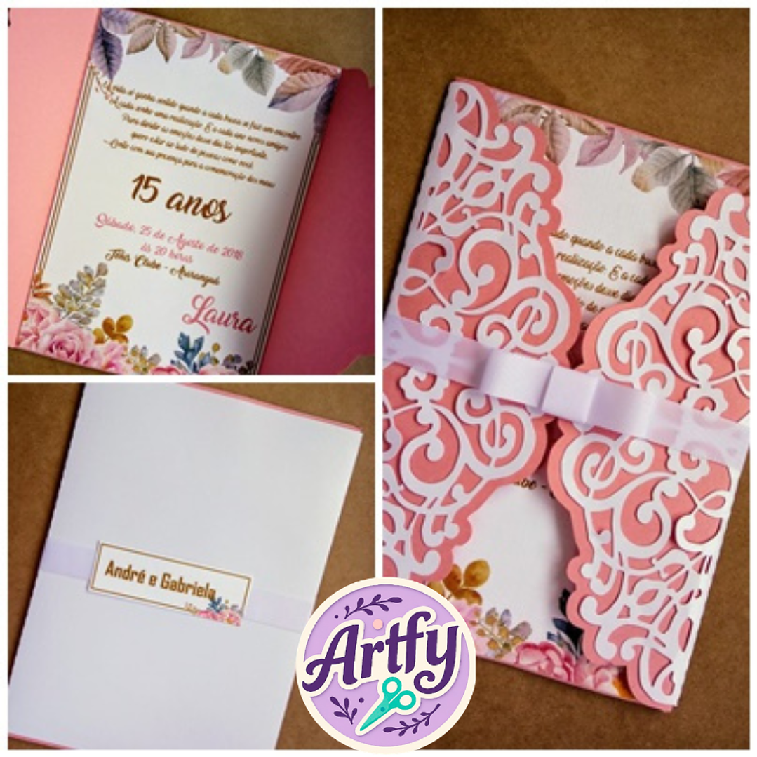 Convite 15 anos 5 1