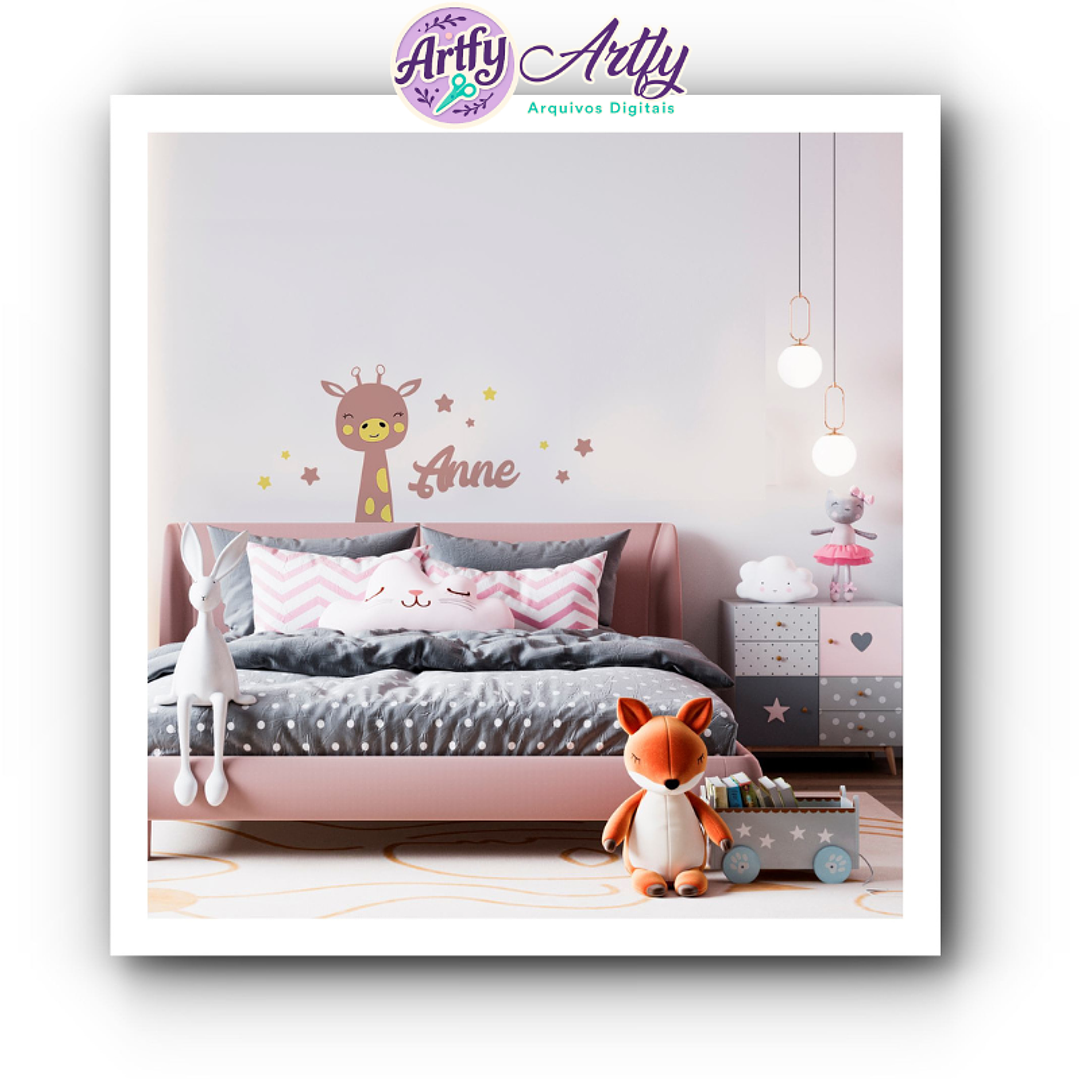Kit Girafa - Decoração de parede 1