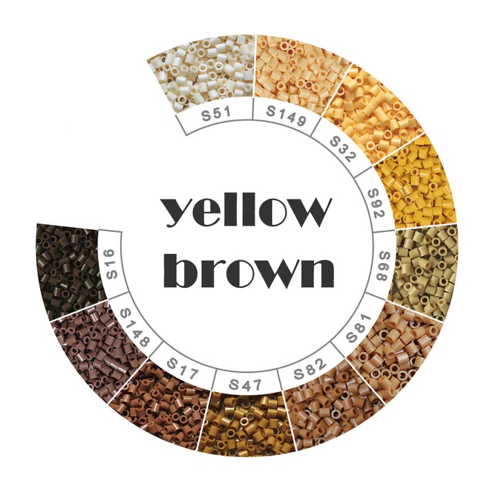 Amarillo - Café (Yellow - Brown)