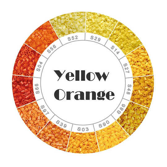 Amarillo - Naranja (Yellow - Orange)