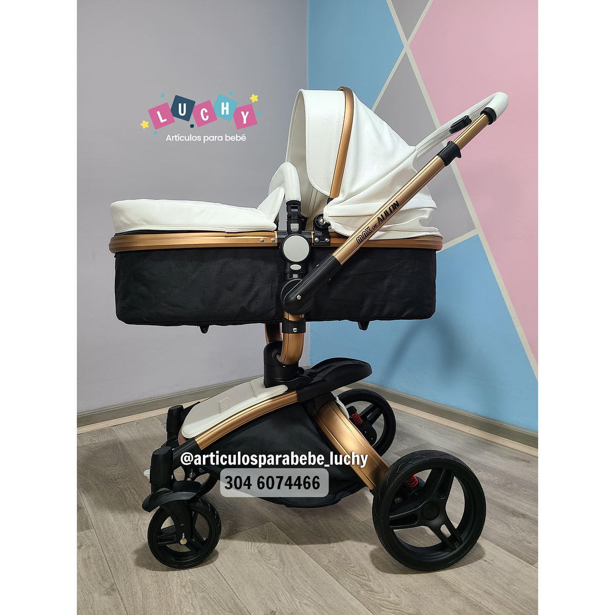 Coche Agape max of aulon 3 en 1, carrito de bebé de lujo con silla – La  Tienda del Bebe