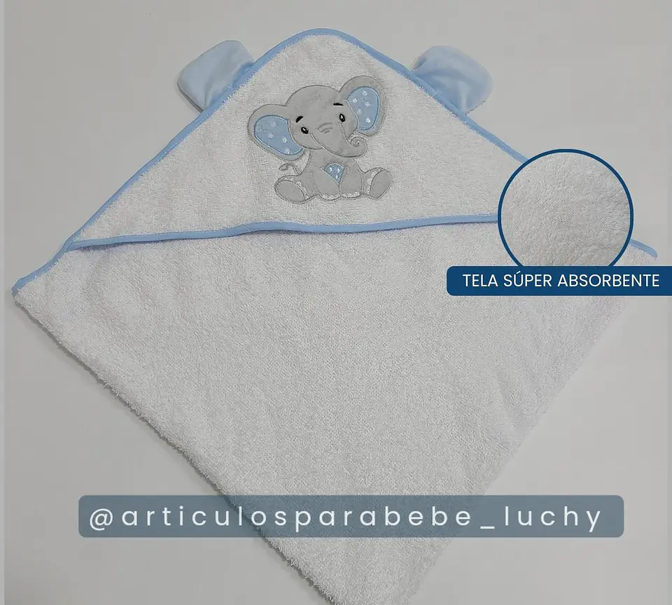Toalla  para Bebé Doble Secado 3