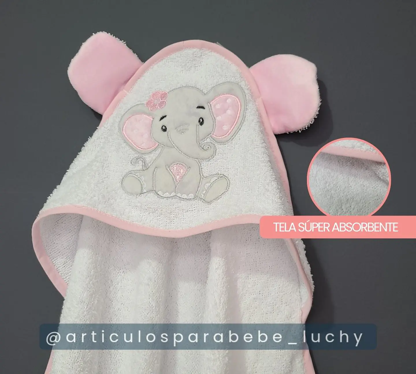 Toalla  para Bebé Doble Secado 7