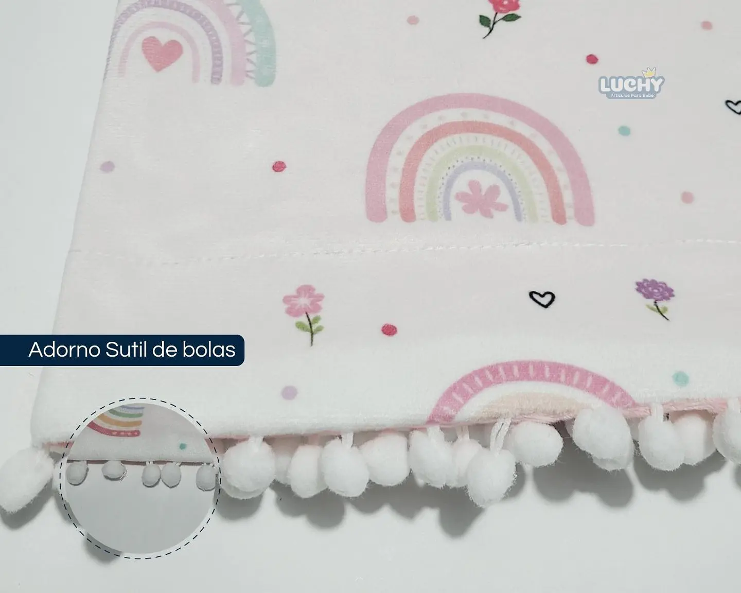 Cobija para Bebé Doble Faz- Personalizada 6