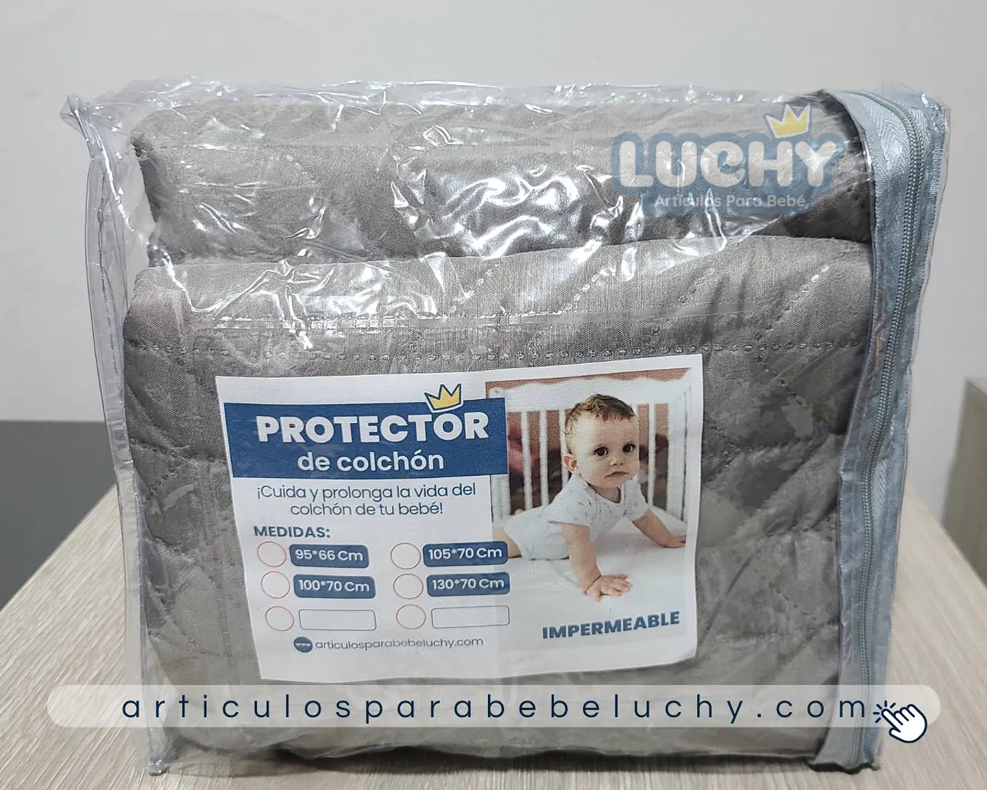 Forro  Impermeable para colchón 70x100CM 6