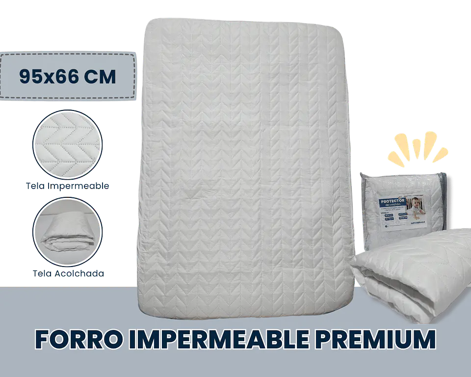 Forro Impermeable  para colchón 66x95CM 1