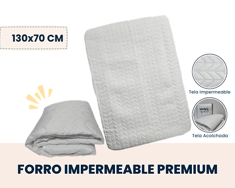 Forro Impermeable para colchón 70x130CM