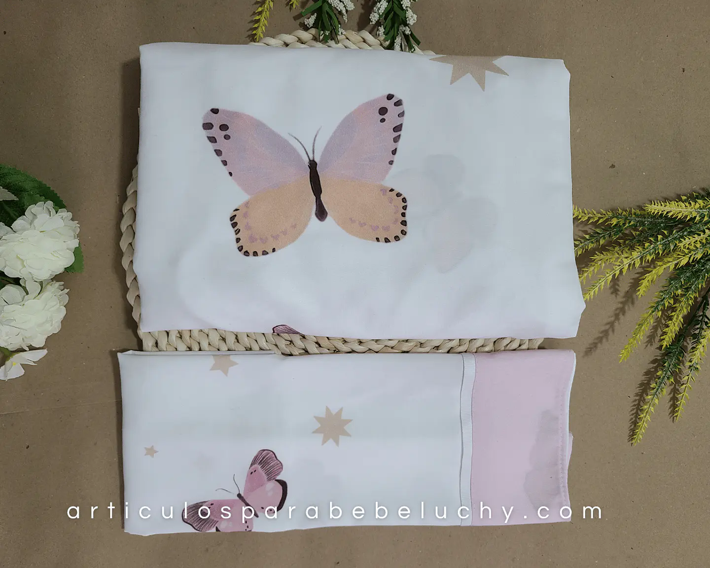 Sábanas para Bebé Niña  Personalizadas 8