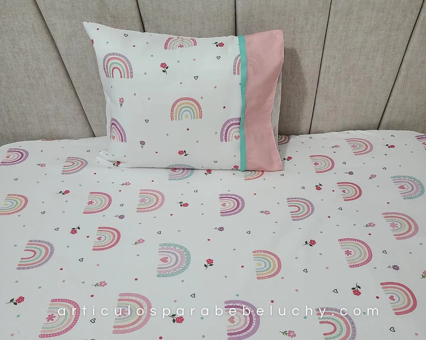 Sábanas para Bebé Niña  Personalizadas 12