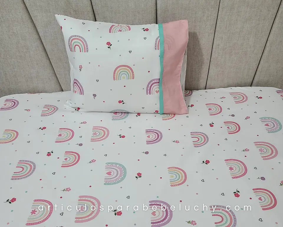 Sábanas para Bebé Niña  Personalizadas 12