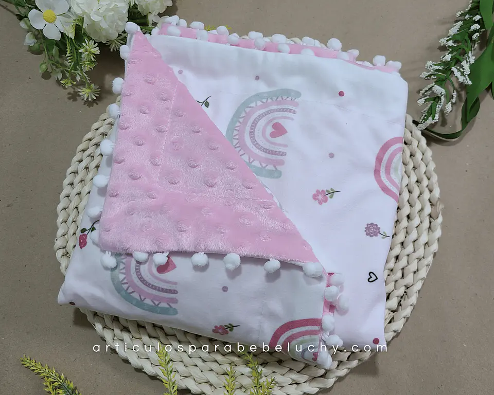 Cobija para Bebé Doble Faz- Personalizada 3