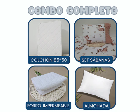COMBO COMPLETO 50X85CM