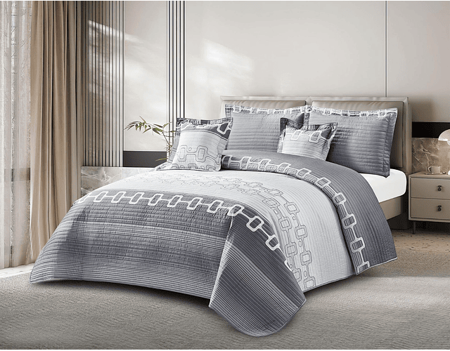 Colcha Europea Premium Estampada