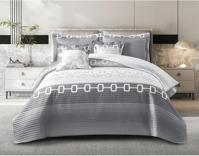 Colcha Europea Premium Estampada