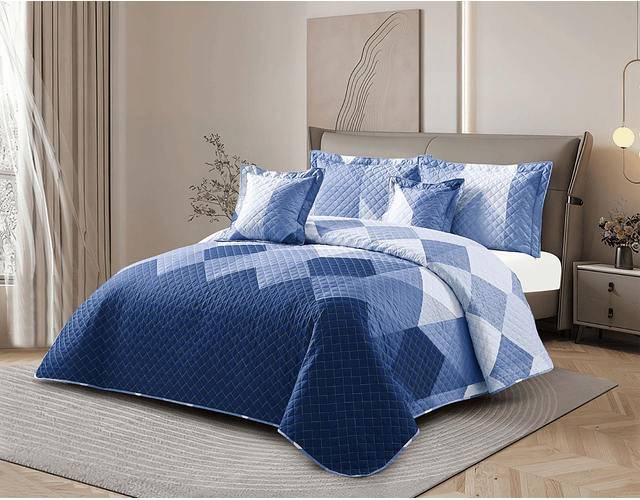 Colcha Europea Premium Estampada