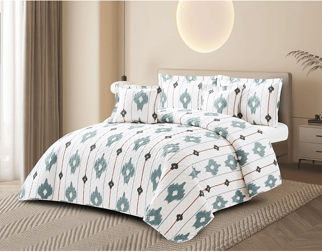 Colcha Europea Premium Estampada