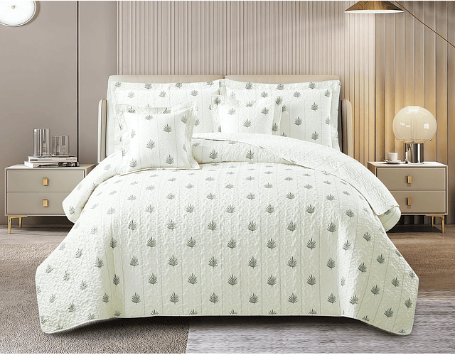 Colcha Europea Premium Estampada