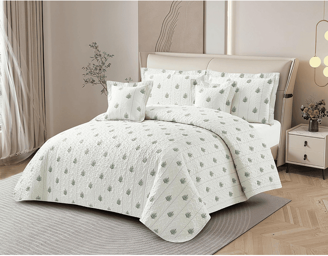 Colcha Europea Premium Estampada