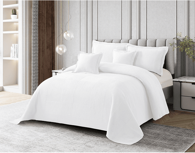 Colcha Bordada Premium