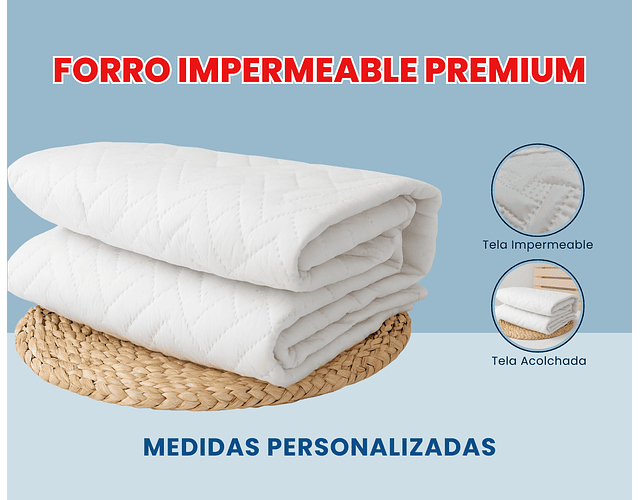 Forro  Impermeable  Medidas Personalizadas