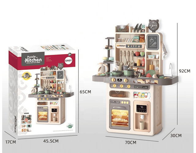 Cocina Infantil PLUS 87 Piezas