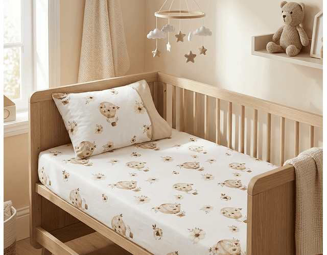 Sábanas para Bebé Niña  Colección Primavera