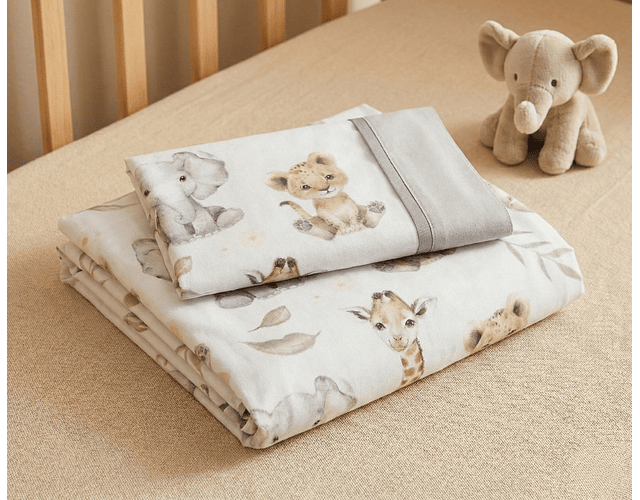 Sabanas para bebé Corral Niño Colección Primavera